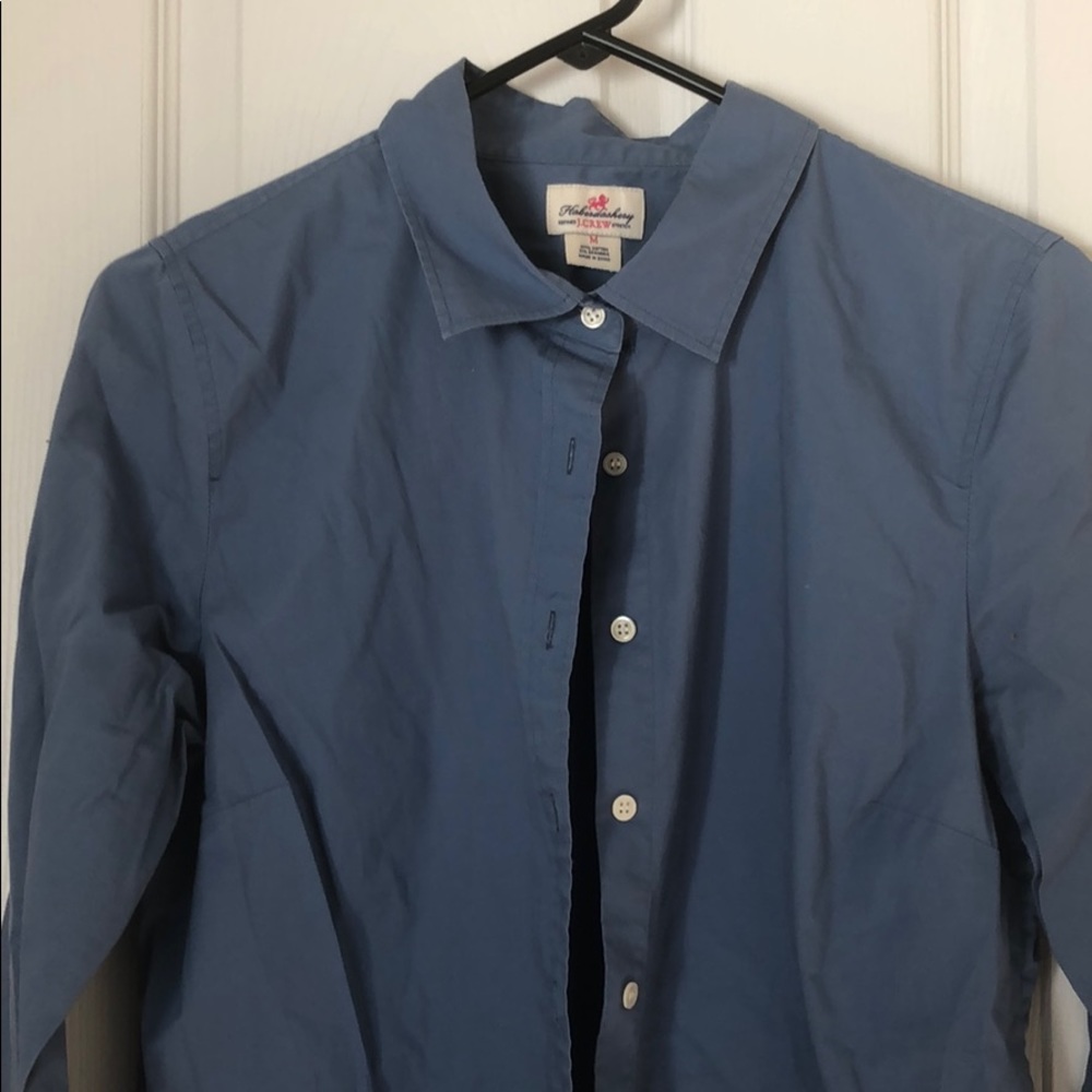Jcrew Blue Blouse - image 2